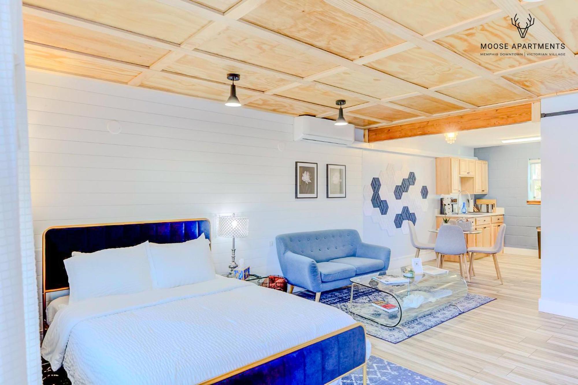 The Moose #3 - Modern Luxe Studio With Free Gated Parking & Wifi Memphis Bagian luar foto
