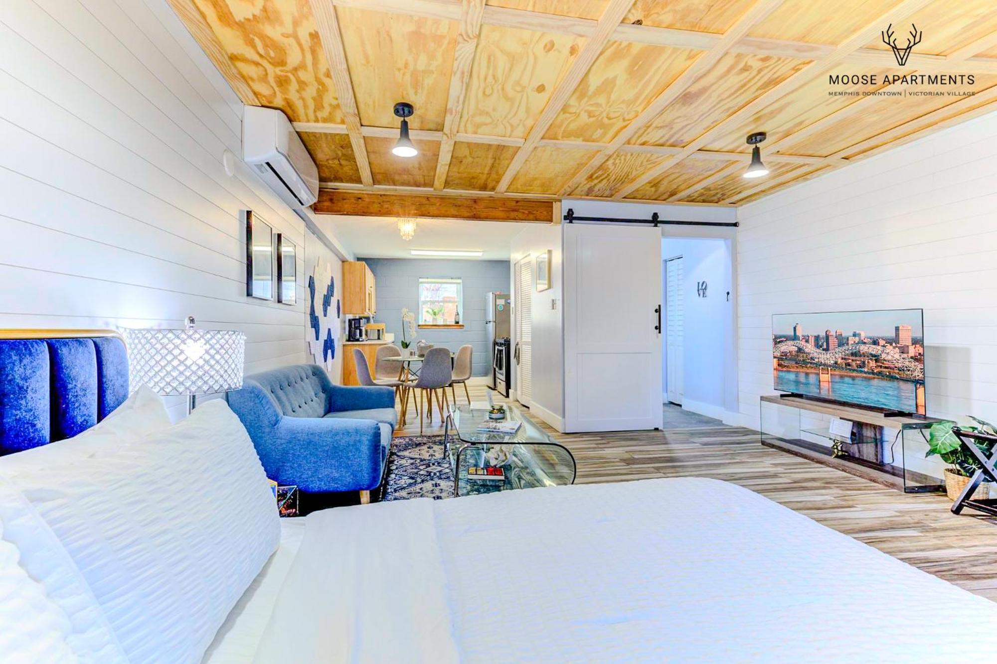 The Moose #3 - Modern Luxe Studio With Free Gated Parking & Wifi Memphis Bagian luar foto