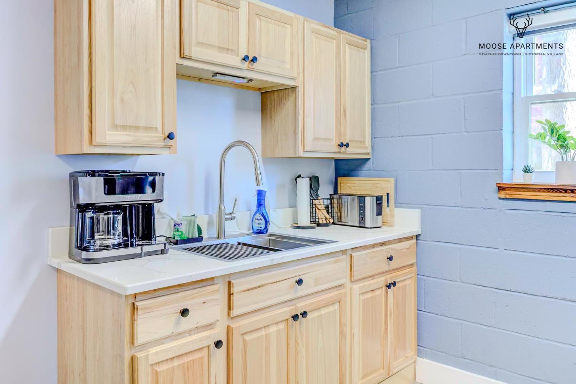 The Moose #3 - Modern Luxe Studio With Free Gated Parking & Wifi Memphis Bagian luar foto