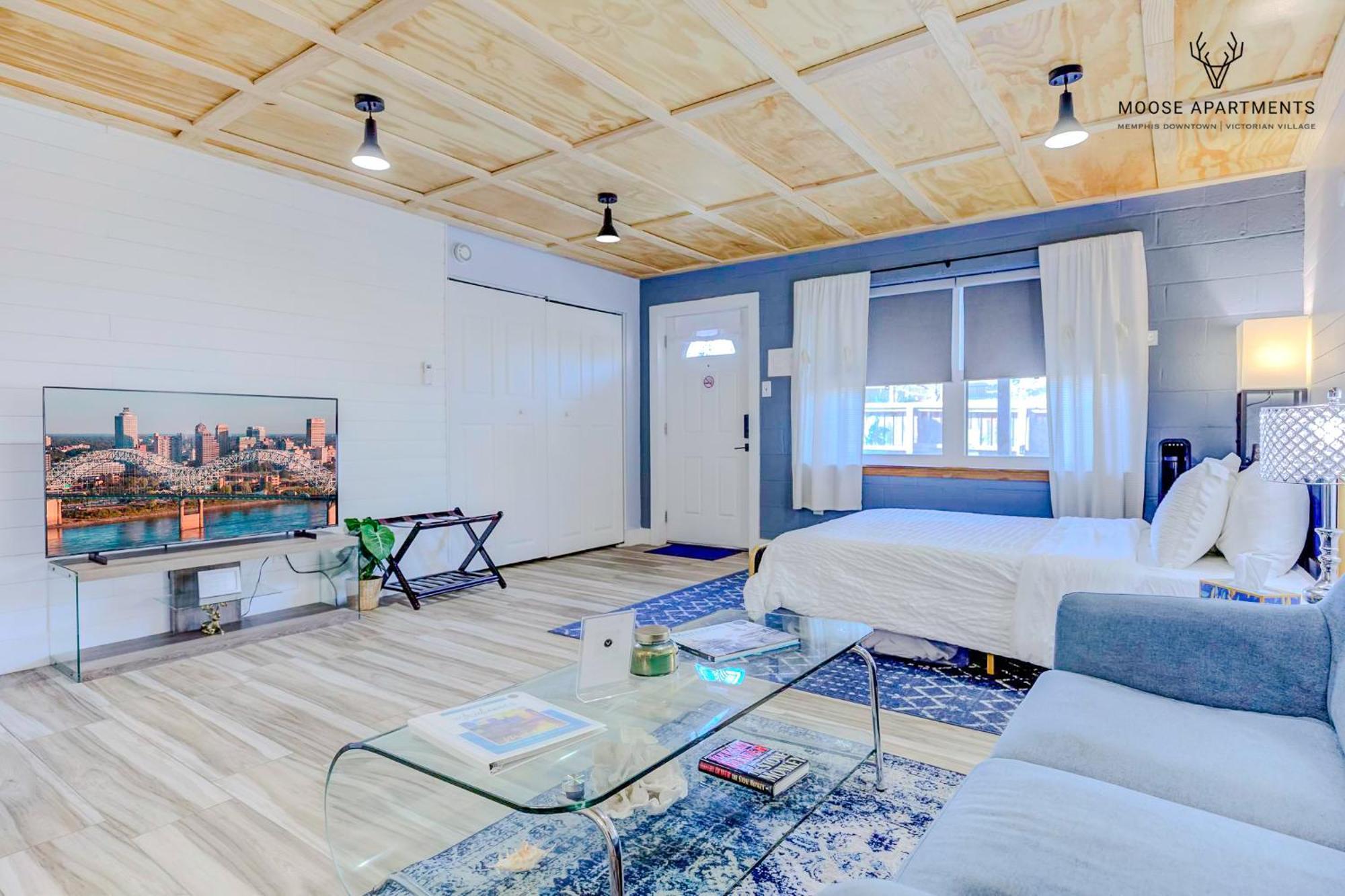 The Moose #3 - Modern Luxe Studio With Free Gated Parking & Wifi Memphis Bagian luar foto